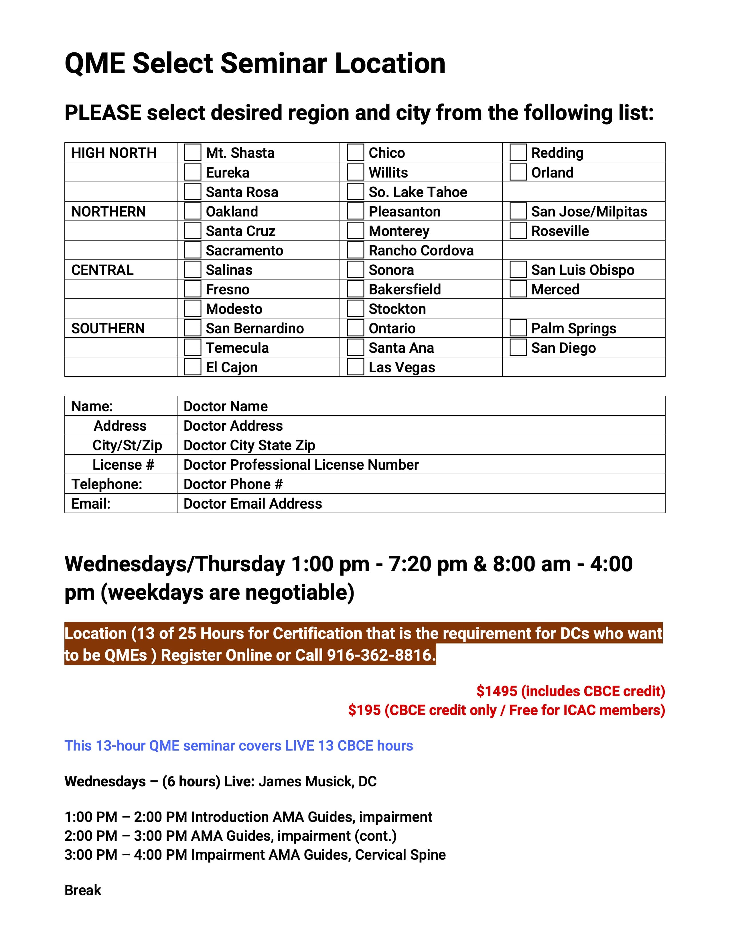 QME Select Seminar LocationA page1